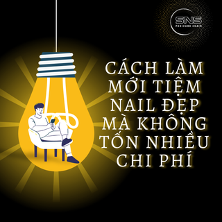 Cách làm mới tiệm nail đẹp mà không tốn nhiều chi phí
