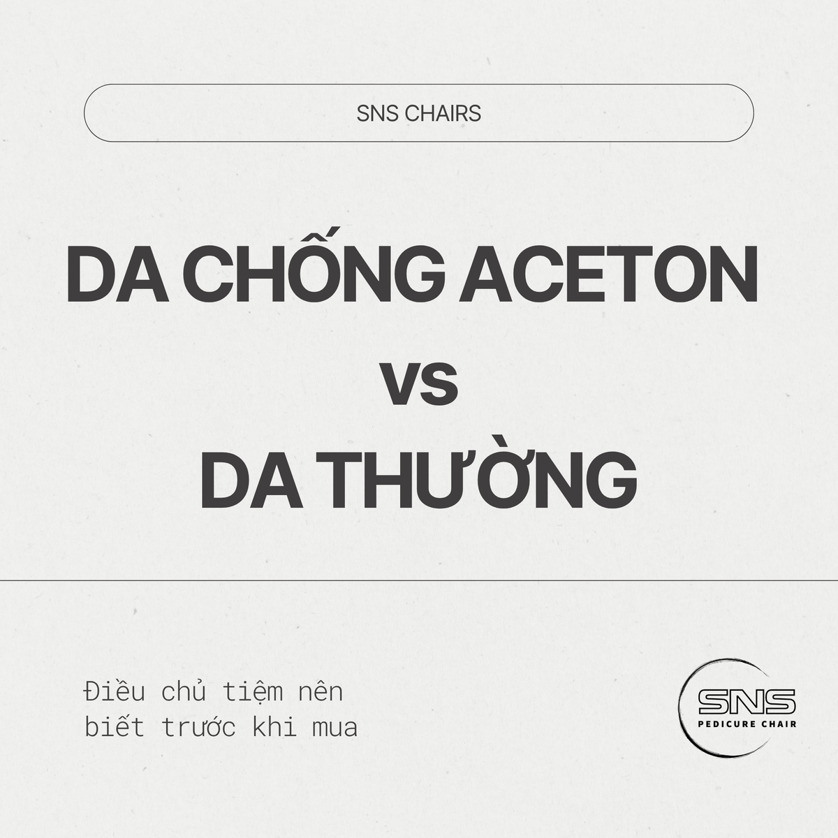 Da chống acetone khác gì da thường: Điều chủ tiệm nên biết trước khi mua