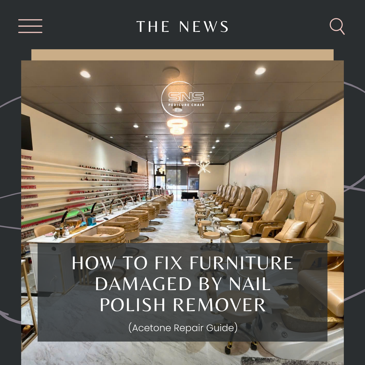 How to Fix Furniture Damaged by Nail Polish Remover (Acetone Repair Guide)