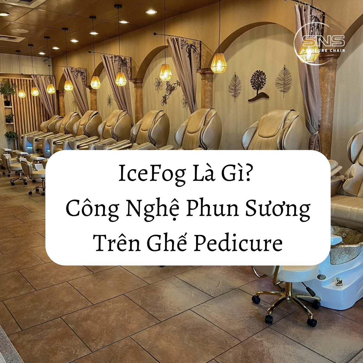 IceFog Là Gì? Công Nghệ Phun Sương Thế Hệ Mới Trên Ghế Pedicure