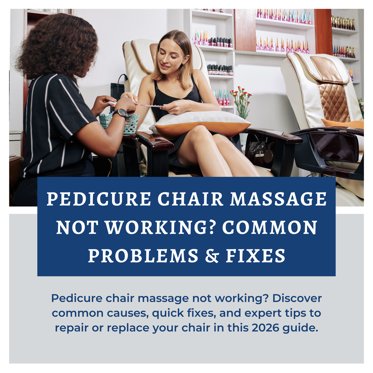 Pedicure Chair Massage Not Working? Common Problems & Fixes