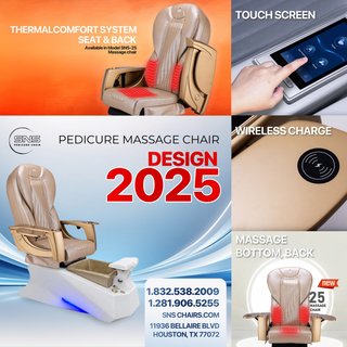 Pedicure Massage Chair: The must-have design for 2025