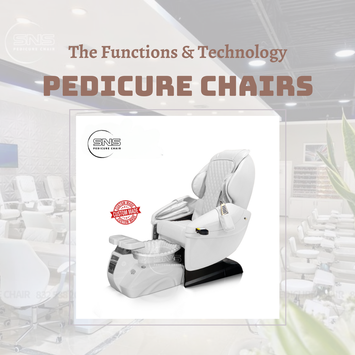 What are Pedicure Chairs? The Functions & Technology
