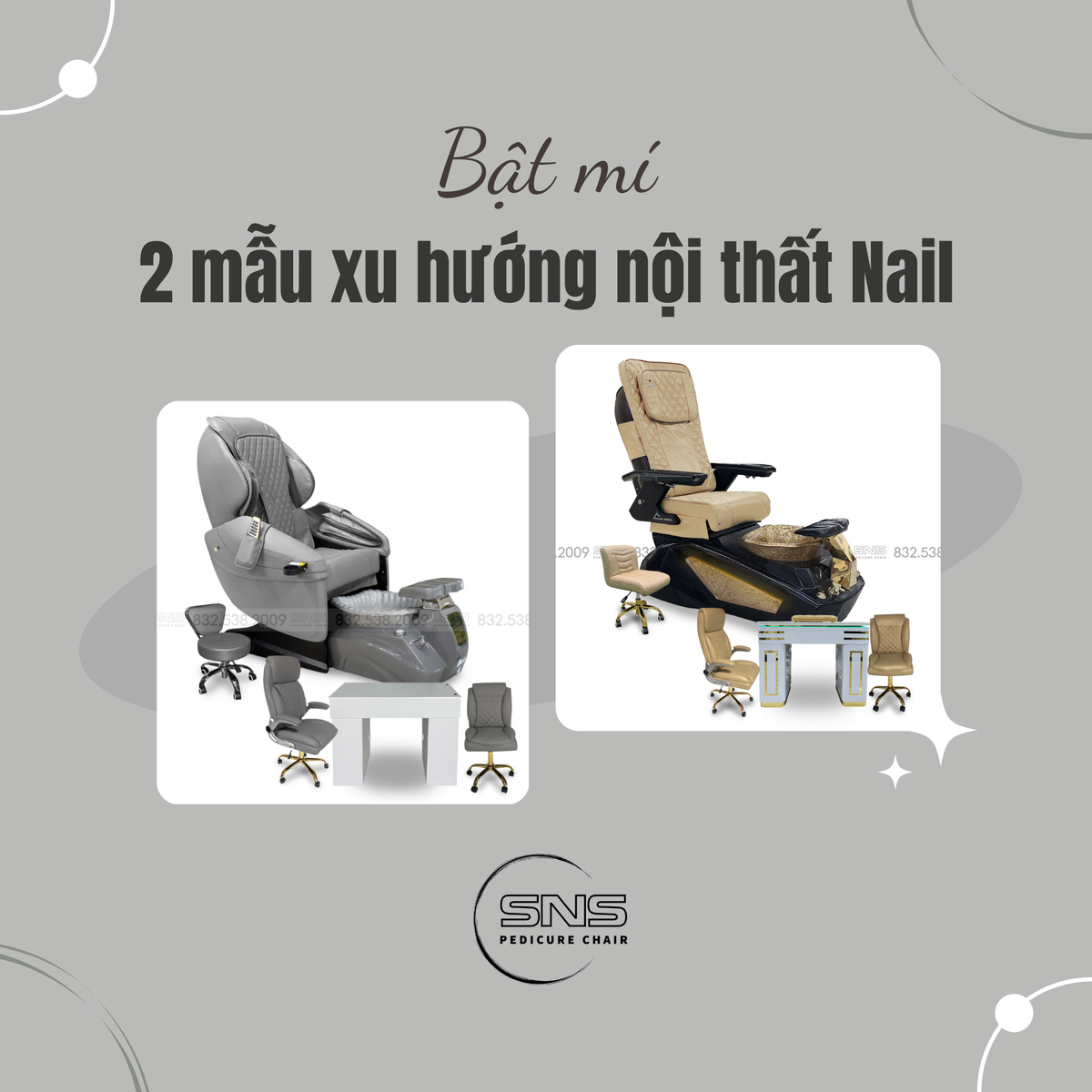 Bật mí 2 mẫu xu hướng nội thất Nail 2025