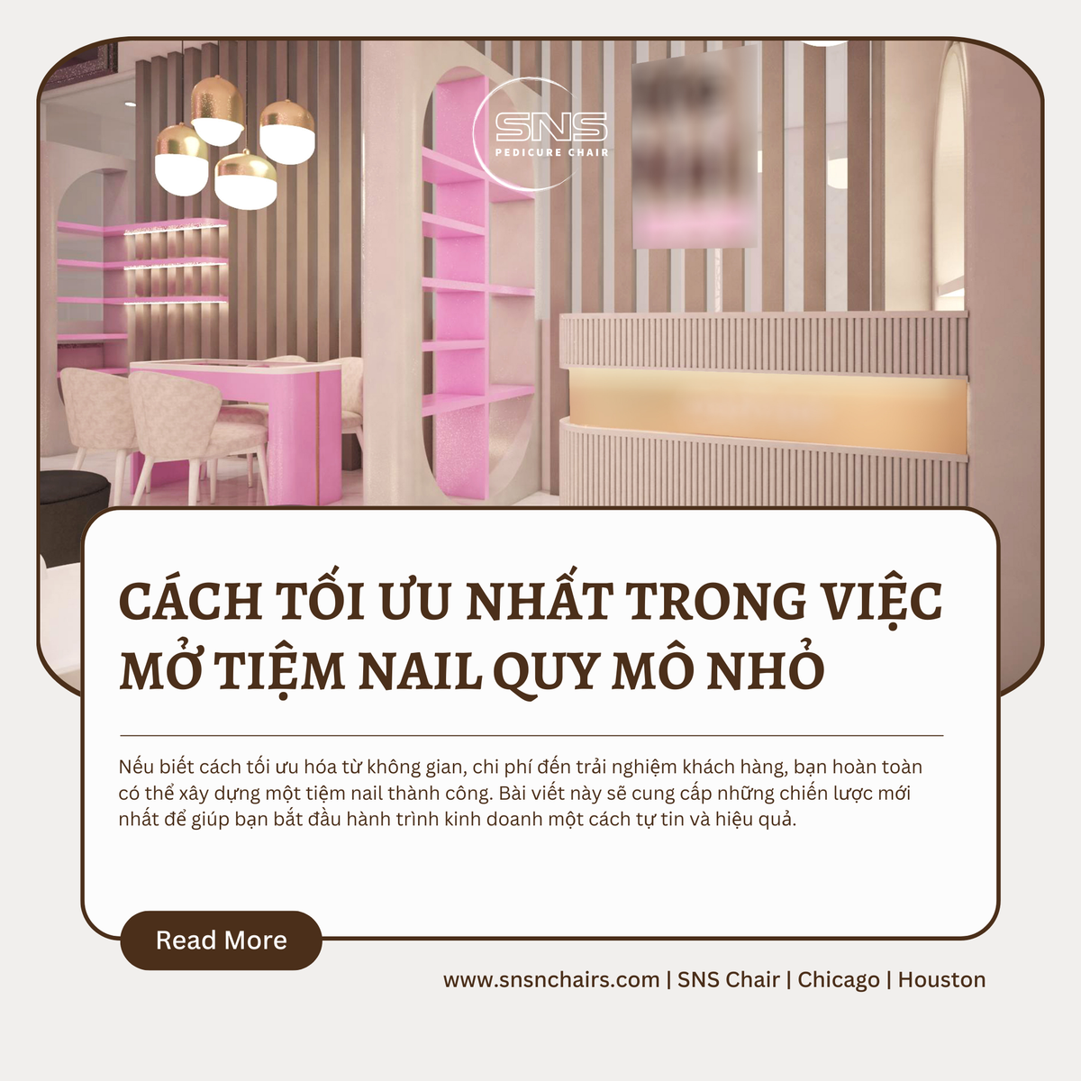 Cách tối ưu nhất trong việc mở tiệm Nail quy mô nhỏ