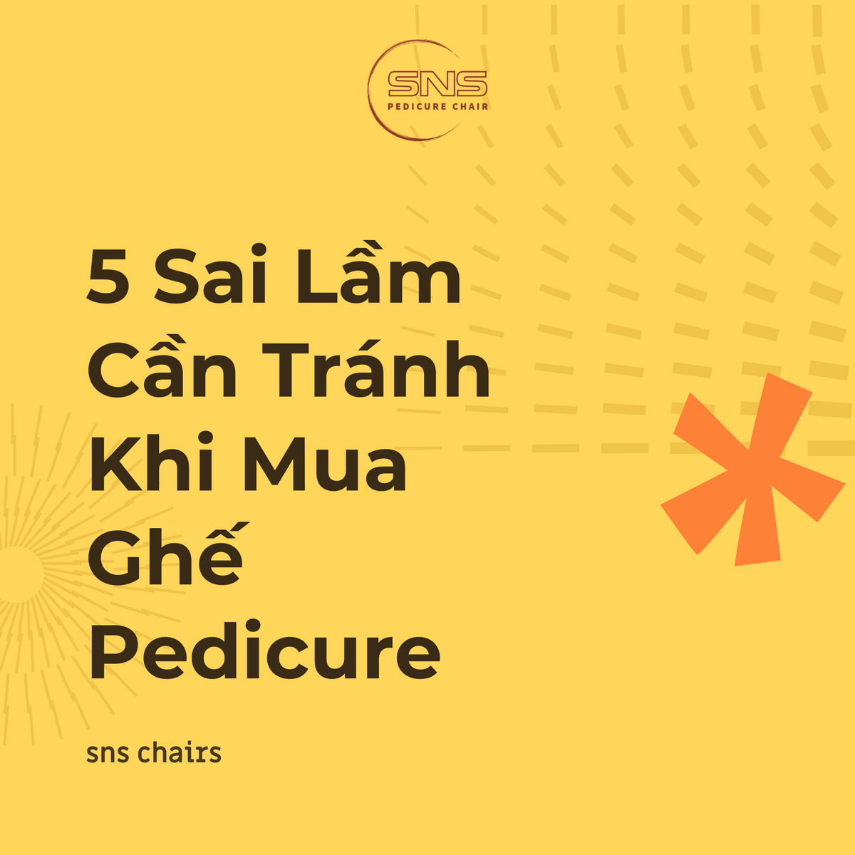 5 Sai Lầm Cần Tránh Khi Mua Ghế Pedicure