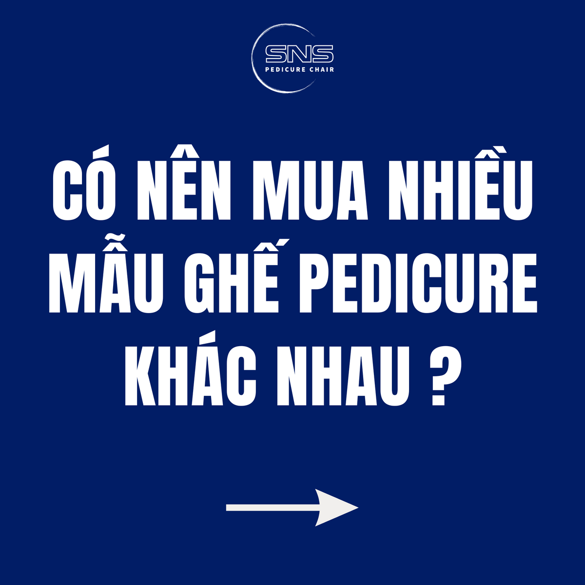 Có nên mua nhiều mẫu ghế pedicure khác nhau cho tiệm