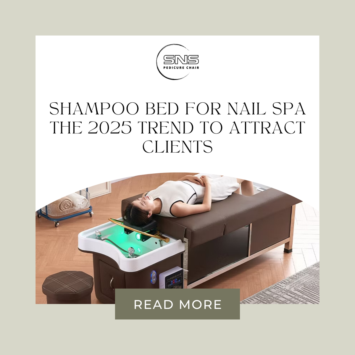 Shampoo Bed for Nail Spa The 2025 Trend to Attract Clients