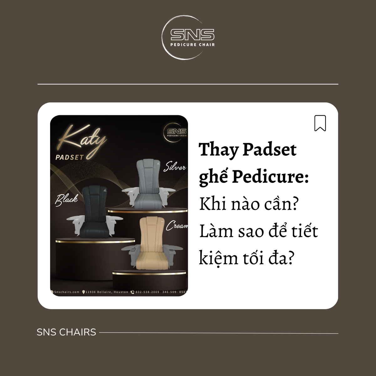 Thay padset ghế nail: Khi nào cần? Làm sao để tiết kiệm tối đa?