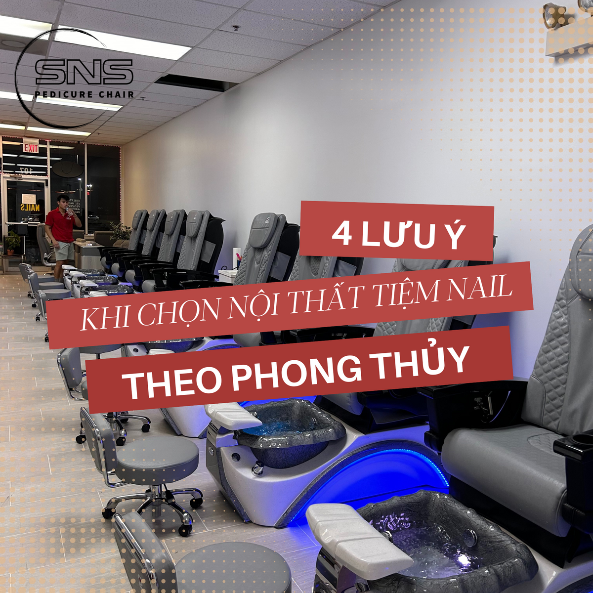 4 Lưu ý khi chọn nội thất tiệm Nail theo phong thủy