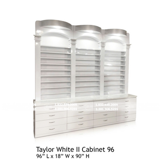 Taylor White Cabinet 96 White