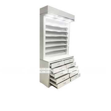 Translation missing: en.Taylor White Polish Powder Cabinet Stand L48V