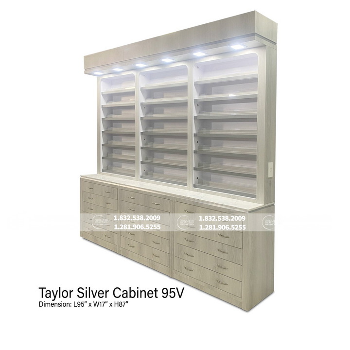 Translation missing: en.Taylor Silver Cabinet 95V
