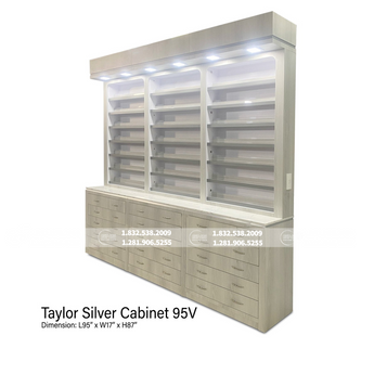 Taylor Silver Cabinet 95V