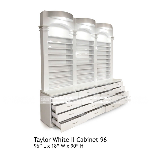 Translation missing: en.Taylor White Cabinet 96 White