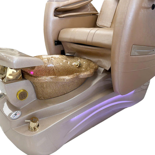 Translation missing: en.Premium - Katy II Golden Royal Pedicure Chair