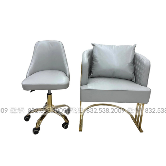 Translation missing: en.Combo Cuttie Customer | Erika Technician Chair | Silver