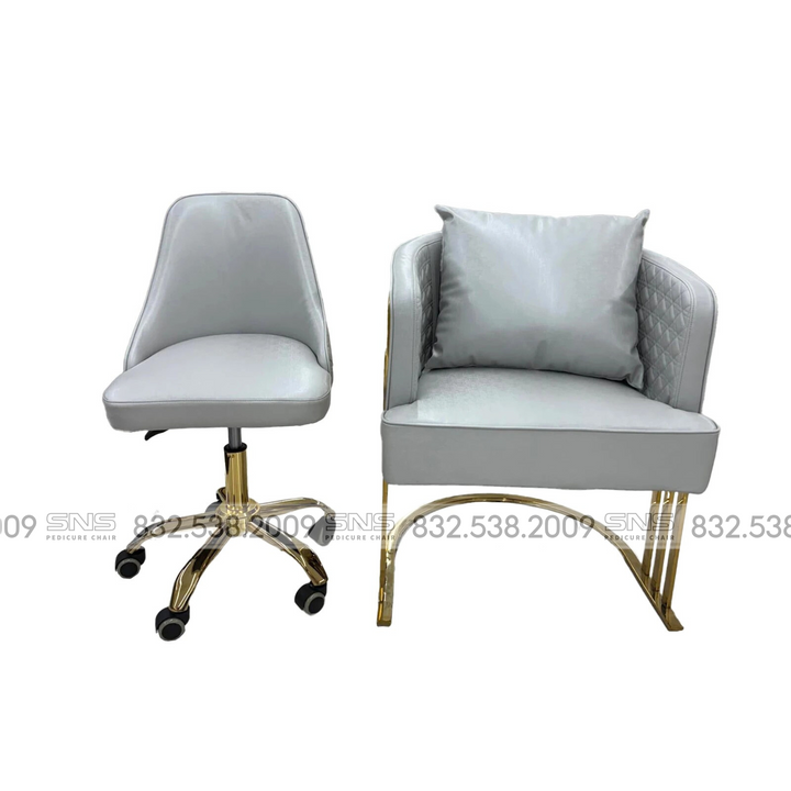 Translation missing: en.Combo Cuttie Customer | Erika Technician Chair | Silver
