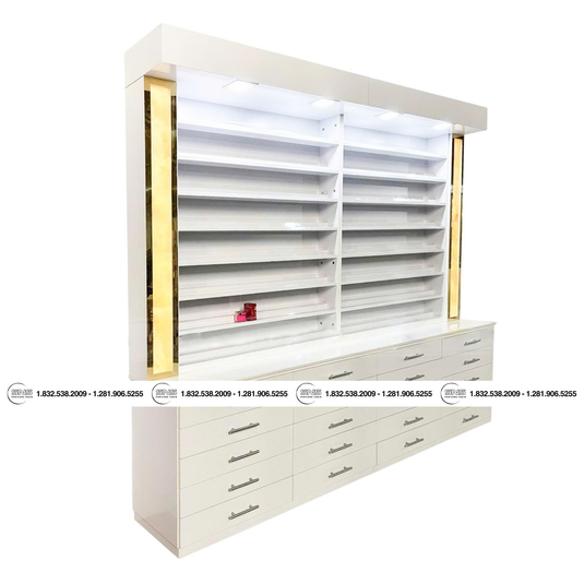 Translation missing: en.KELLY POLISH POWDER WHITE CABINET PANEL L96 - TT