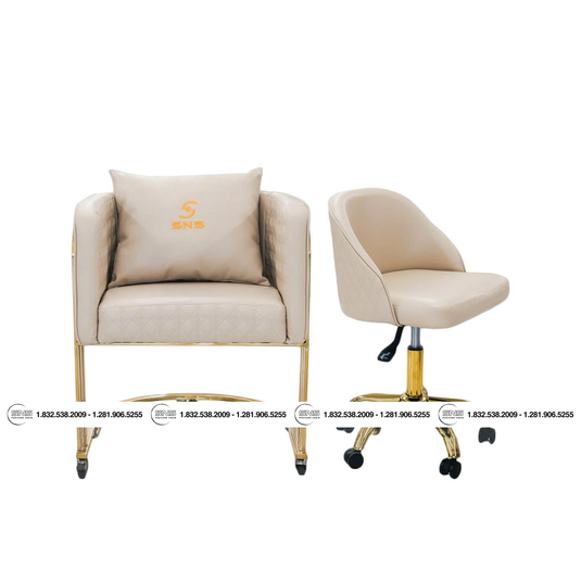 Translation missing: en.Combo Cuttie Customer | Erika Technician Chair |Beige