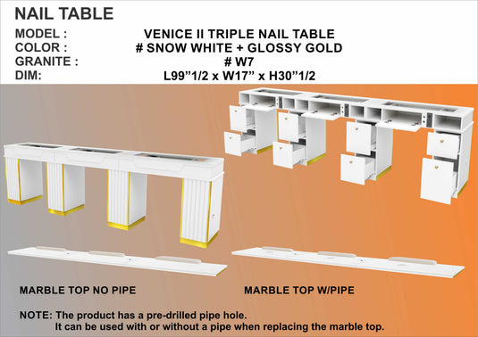 Translation missing: en.Venice II Tripple Table