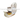 Pioneer III  Light Cream / Gold Pedicure Chair