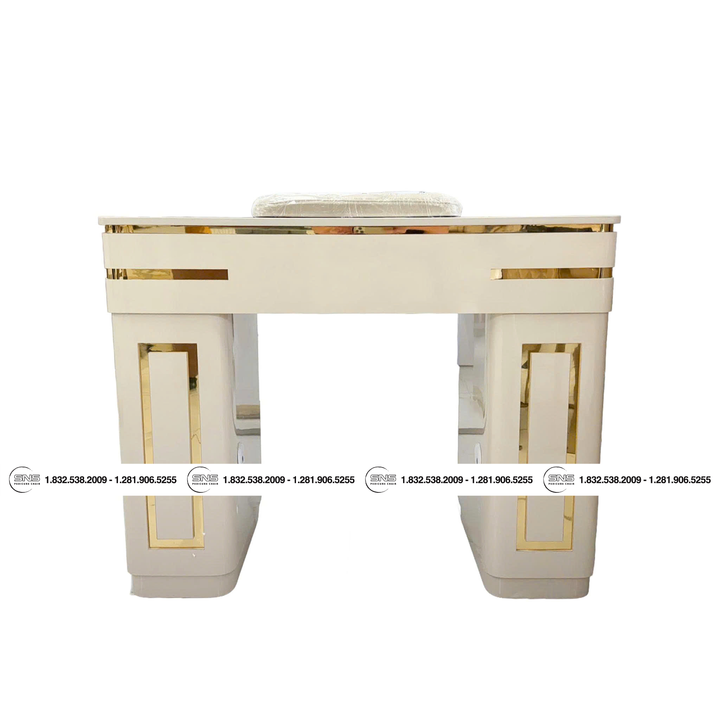 Translation missing: en.CHLOE Single Table Champagne/Gold