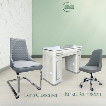 Manicure Set | Table and Chair | Lena x Erika