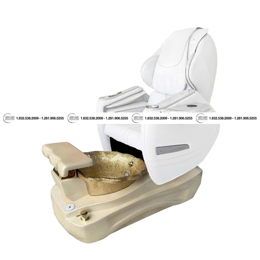 Translation missing: en.Katy II Golden Royal Pedicure Chair