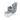 Premium - Katy II White/Silver Pedicure Chair