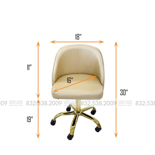 Translation missing: en.Combo Cuttie Customer | Erika Technician Chair | Gold