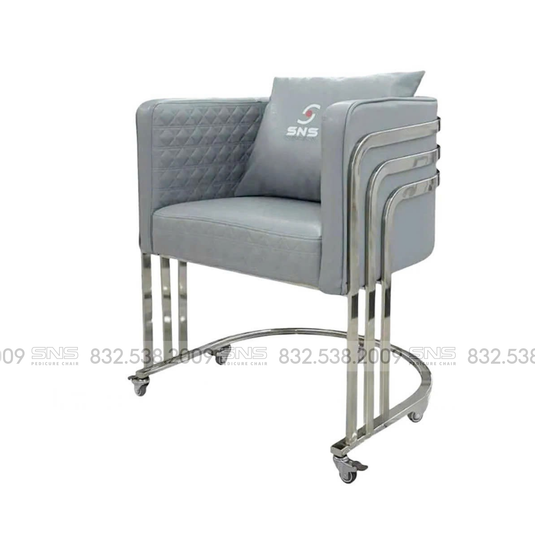 Translation missing: en.Combo Cuttie Customer  | Amber Technician Chair | Silver