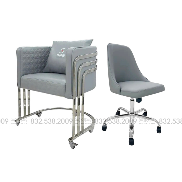 Translation missing: en.Combo Cuttie Customer | Erika Technician Chair | Silver