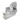 Katy II D White/White Pedicure Chair