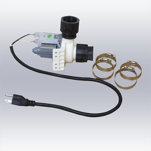 Translation missing: en.Spa tub drain pump with electrical cord and mounting clamps for SNS Chairs Houston product