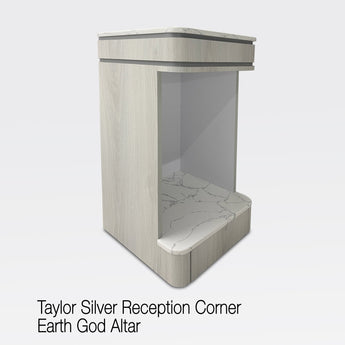 Taylor Reception Corner Altar - Silver