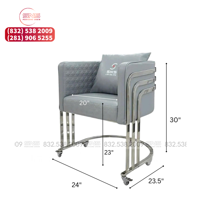 Translation missing: en.Cuttie Customer Chair / Silver