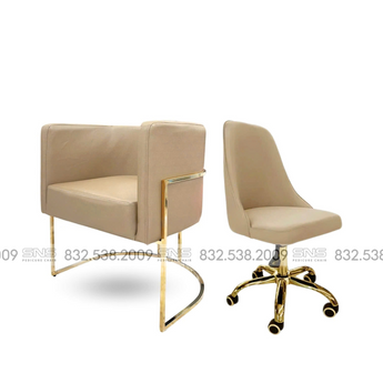 Combo Rose Customer | Erika Technician Chair