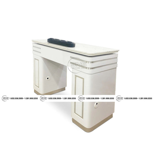 Translation missing: en.London Single Table - White/Silver