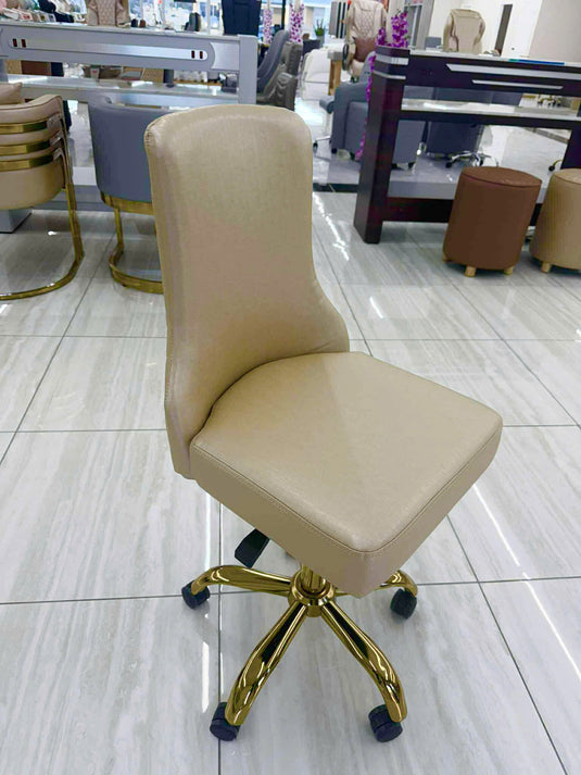 Translation missing: en.Amber Technician Chair Gold no stone diamond on back