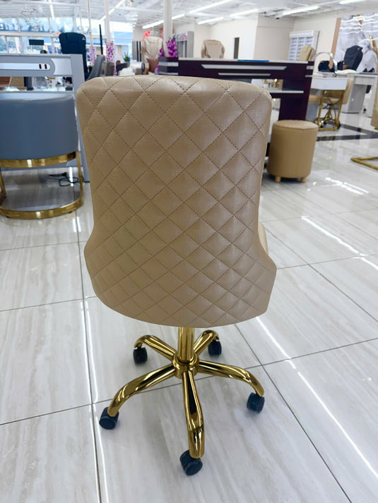 Translation missing: en.Amber Technician Chair Gold no stone diamond on back