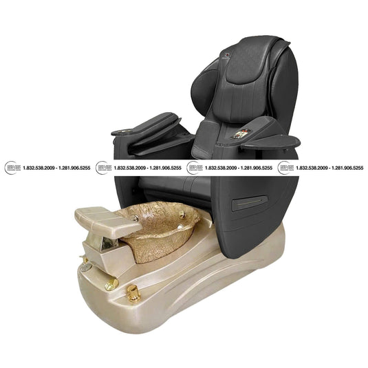 Translation missing: en.Premium - Katy II Golden Royal Pedicure Chair