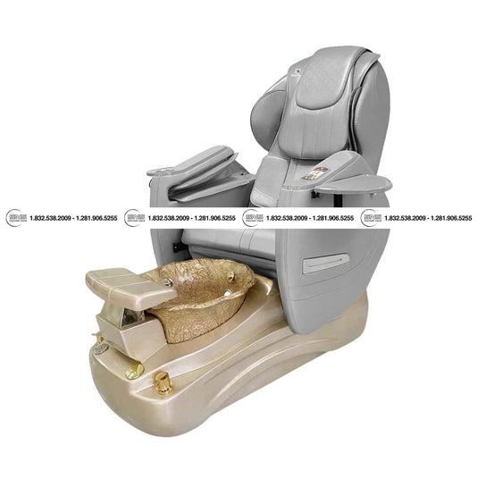 Translation missing: en.Premium - Katy II Golden Royal Pedicure Chair